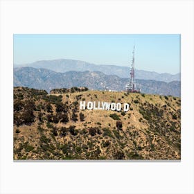The Hollywood Sign Canvas Print