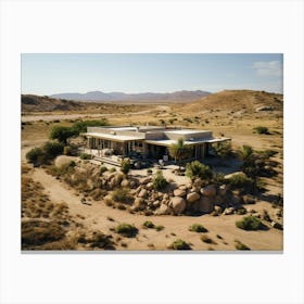 Desert House 3 Canvas Print