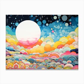 Moonscape Canvas Print