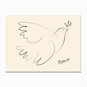 Dove Of Peace Canvas Print