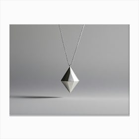 Geometric Pendant Canvas Print