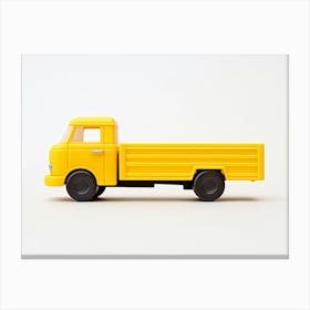 Toy Car Yellow Truck 2 Canvas Print