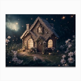 Fairy House 1 Canvas Print