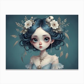 Fairytale Girl Canvas Print