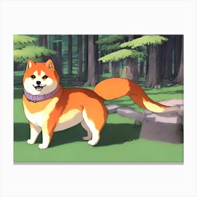 Shiba Inu 1 Canvas Print