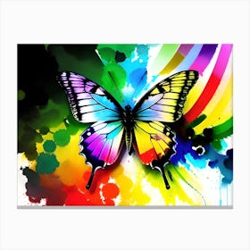 Colorful Butterfly 9 Canvas Print