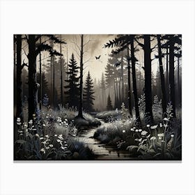 Forest Path 4 Canvas Print