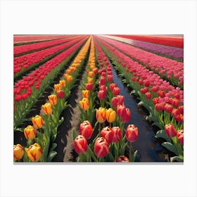 Mesmerizing Tulip Beauties Canvas Print