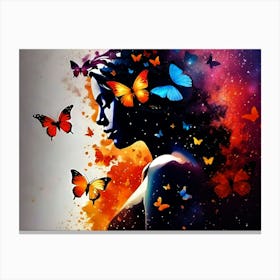 Butterfly Painting 79 Canvas Print