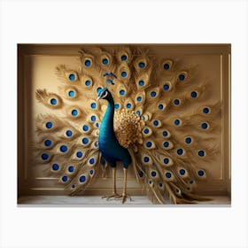 Peacock 20 Canvas Print