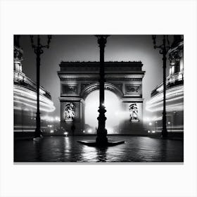 Arc De Triomphe Paris 5 Canvas Print