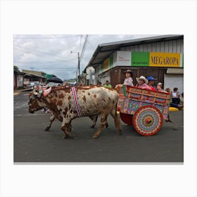 Parade in Costa Rica Canvas Print