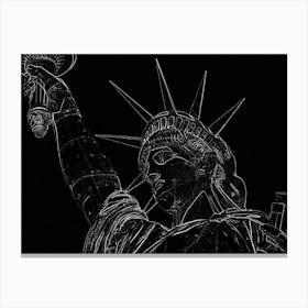 Statue Of Liberty 59 Canvas Print