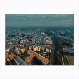 Aerial image of Verona, Italy Wall Art Canvas Print