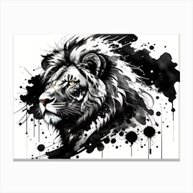 Lion Painting 53 Canvas Print