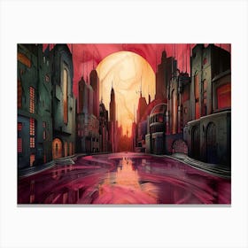 Cityscape 3 Canvas Print