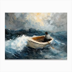 Contemporary Artwork Inspired By Winslow Homer 4 Canvas Print