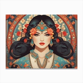 Chinese Woman Canvas Print