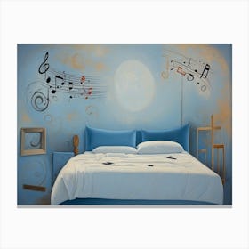 Music Notes Canvas Print