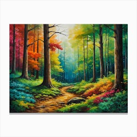 Forest Path 4 Canvas Print