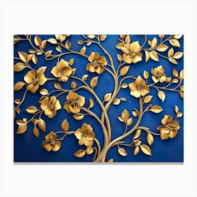 Gold Tree 6 Canvas Print