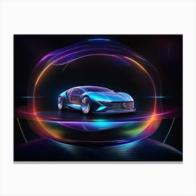 Futuristic Car 16 Canvas Print