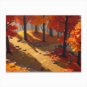 Autumn Forest 3 Canvas Print