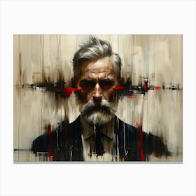 Man With Beard 1 Canvas Print