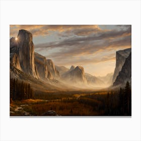 Valley Canvas Print