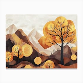 Autumn Trees Canvas Print