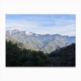 California Mountains Canvas Print