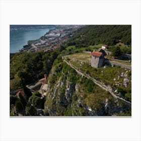 Castello dell'Innominato, Sacro Monte di Somasca, Lake Como Canvas Print