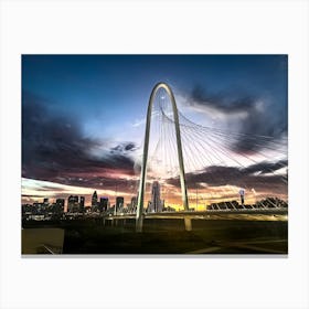 Dallas, Texas At Sunrise Canvas Print