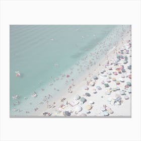 Beach Goers Canvas Print