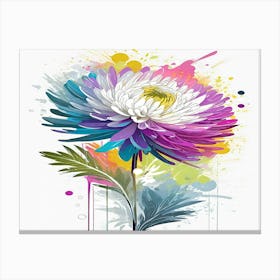 Chrysanthemum Flower 1 Canvas Print