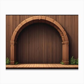 Wooden Door 1 Canvas Print