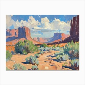 Western Landscapes Monument Valley 6 Canvas Print
