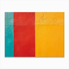 Colorful Wall Canvas Print