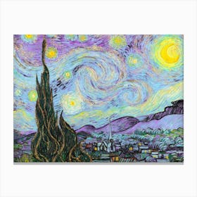 Van Gogh - Starry Night 3 Canvas Print