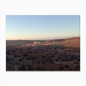 Sunset In Cappadocia, Turkey Canvas Print