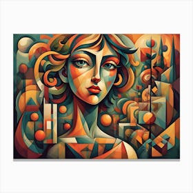 Abstract Painting Canvas Print