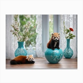 Red Panda Canvas Print