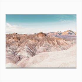 Death Valley Hills Canvas Print