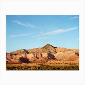 Ghost Ranch Sunset on Film Canvas Print