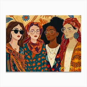 Women Of Color 8 Canvas Print