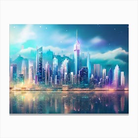 Cityscape 73 Canvas Print