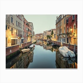 Venice In The Morning Canvas Print