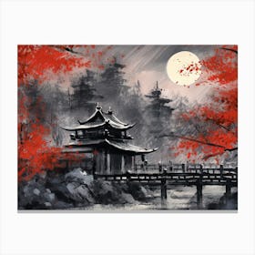 Asian Landscape Painting 7 Canvas Print