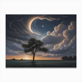 Heart Of The Sky Canvas Print