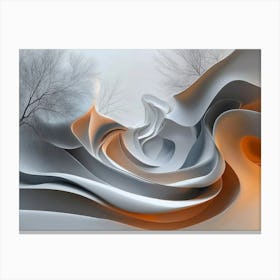 Abstract Modern and Creative 3d Canvas Print